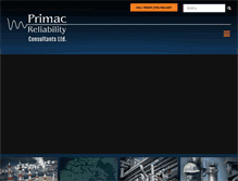 Tablet Screenshot of primac.ca